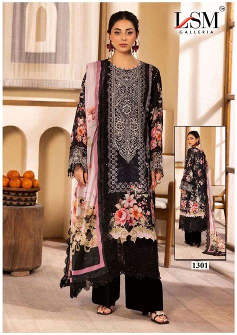 LSM GALLERIA PARIAN DREAM VOL 13 LAWN COTTON DIGITAL PRINT SALWAR SUITS ...