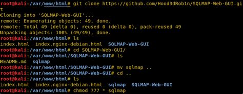 Sqlmap Tutorial Kali 的图像结果