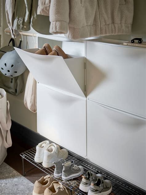 Tips and ideas for family-friendly hallway storage - IKEA