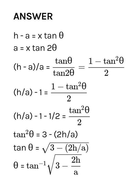 **If tan 0=2, find sec 2 theta?Sin oX Cosec 0 = 45 degree?Angle of ...