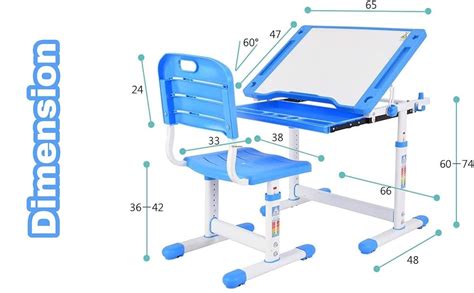 FURNITURE FIRST Kids Study Table And Chair For Students Children'S ...