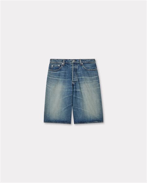 Short recto de denim japonés | Hombre | KENZO