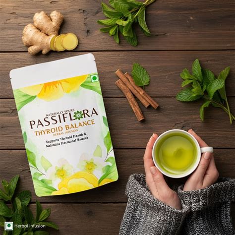 Passiflora Thyroid Balance Herbal Infusion – Calming Blend of Brahmi ...