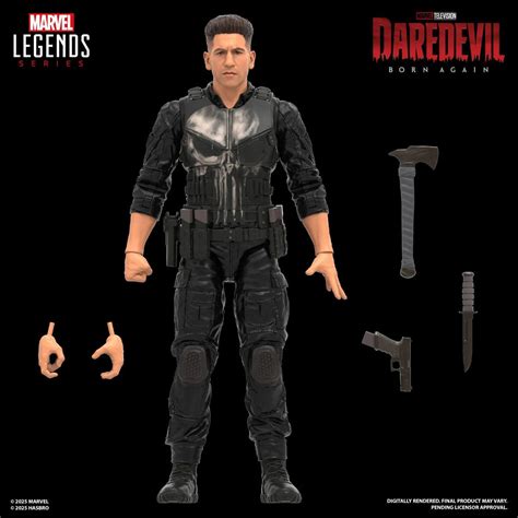 Daredevil: Born Again Marvel Legends Punisher Action Figure