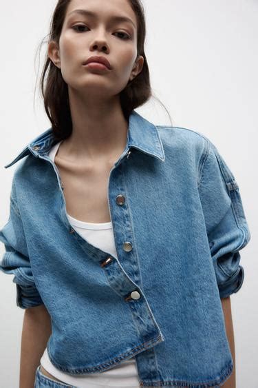 Women's Denim Shirts | ZARA India