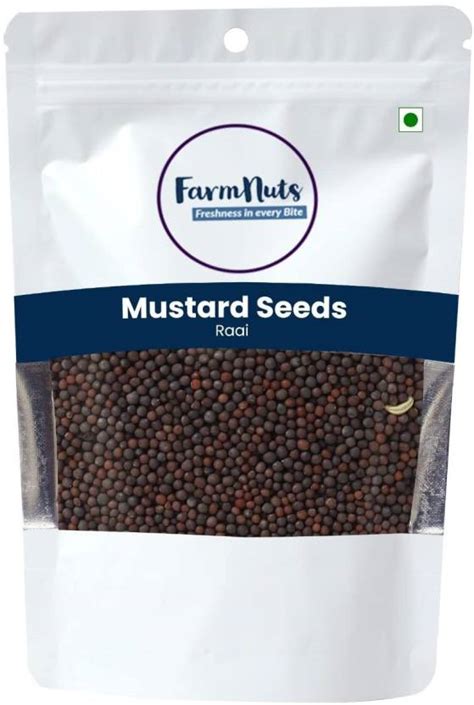 Farmnuts Mustard Seeds (Black Rai/Raai) Natural fresh seeds Price in ...