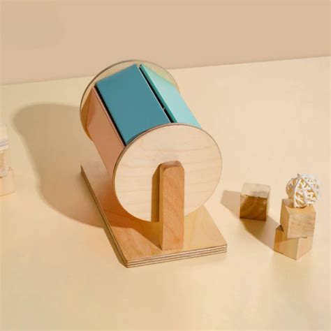 Buy Wooden Rainbow Spinner - Montessori Infant Toy – SmartBee Toys