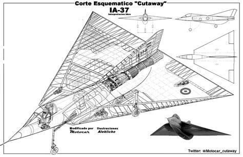 FMA I.Ae. 37, an Argentinian jet prototype designed by Reimar Horten ...