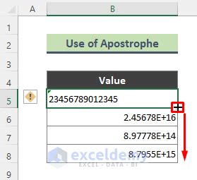 Image result for How to Convert Exponential to Number in Excel