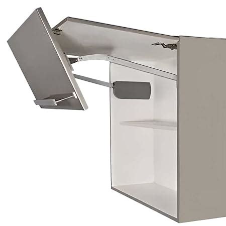 Volo Hydraulic Bi-Fold Pneumatic Two Door Cabinet Hinge Support Lift Up ...