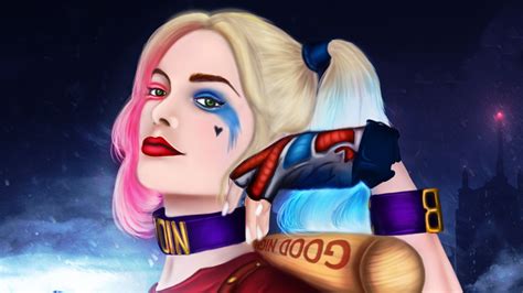 #1412032 harley quinn, superheroes, artwork, artist, hd, 4k, deviantart ...