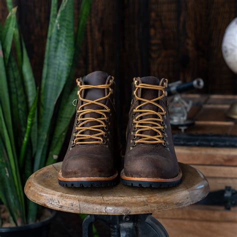 Hike Boots (Vintage Brown) Goodyear Welted – Craft & Glory