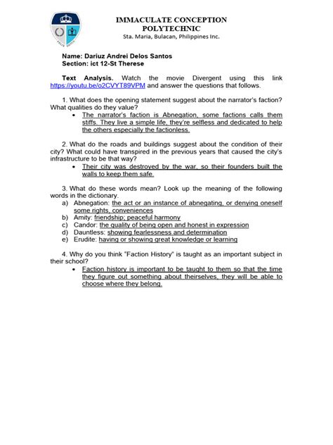 Model Activity Task Class 8 English Part 6 的图像结果