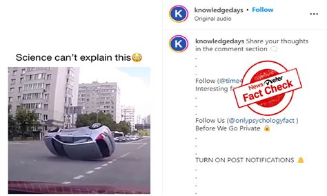 Neither supernatural nor ghostly: Video of cars crashing in air is ...