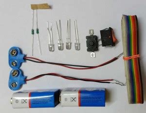 connotech ROBOLearn Simple Electronic Circuit with LED and Register ...