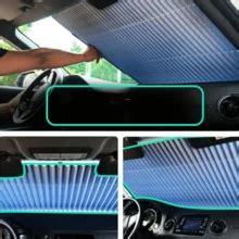 1pc Car Automatic Retractable Foldable Sunshade, Vehicle Suction Cup ...