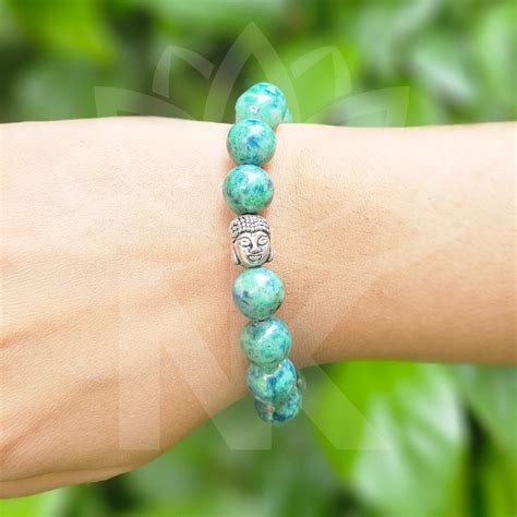 Azurite Bracelet For Mental Clarity-10mm – Dr. Neeti Kaushik's Shop