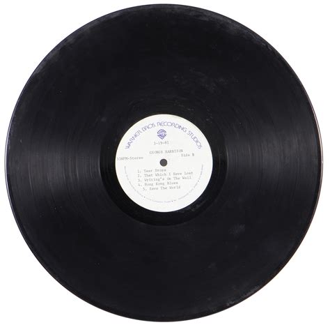 Lot Detail - George Harrison Extremely Historically Important Recorded ...