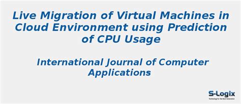 Live Migration of Virtual Machines in Cloud Environment - CloudSim ...