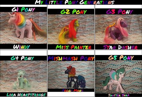 My Little Pony Generations by LittleKunai on DeviantArt