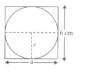 What is the area of the circle that can be inscribed in a square of ...