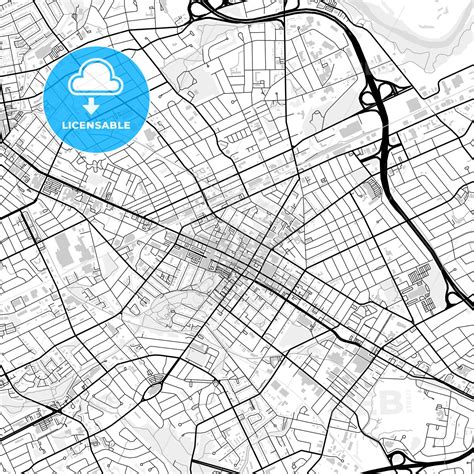 Downtown Map Of Kitchener, Canada – HEBSTREITS