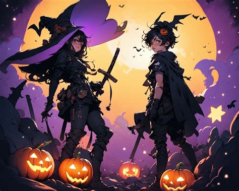 Anime Halloween Wallpapers - 4k, HD Backgrounds on WallpaperBat