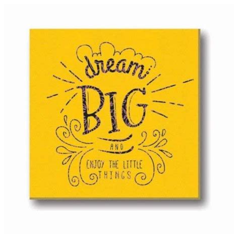 YaYa cafe Big and Enjoy Little Things Motivational Inspirational Quote ...