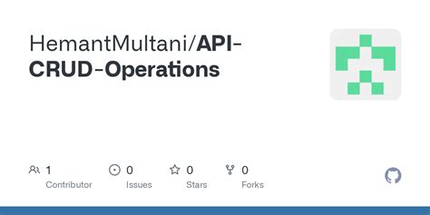 Image result for Create Crud Operations in API Code with Harry