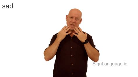 Image result for Sign Language Sad