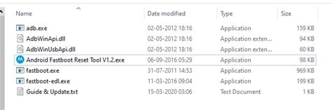 Android Fastboot Reset Tool V1.2 的图像结果