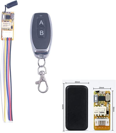 DC 3.3V 3.5V 3.7V 5V 12V 1A Micro Wireless Remote India | Ubuy