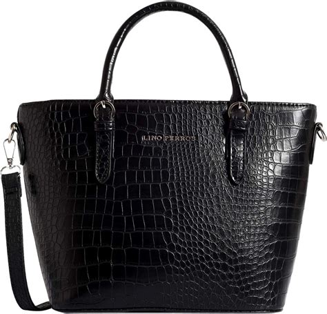 Buy Lino Perros Women's Handbag (Navy) (Numbers 1) (BLACK) at Amazon.in