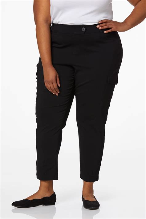 Plus Size Black Pants