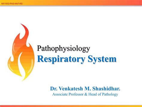 Pathology of Respiratory System Disorders | PPTX