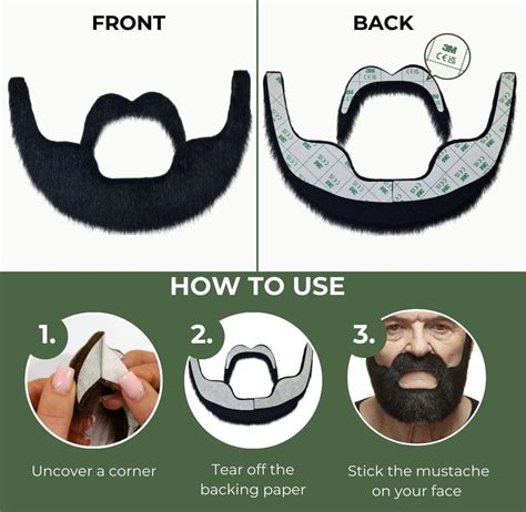 Mustaches Self Adhesive, Novelty, Nobleman Fake India | Ubuy