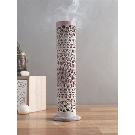Buy AAPNO RAJASTHAN Cylindrical Tea Light Candle Holder White Online
