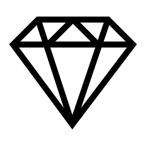 Diamond Icon Vector Art, Icons, and Graphics for Free Download