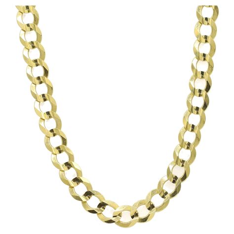 10K White and Yellow Gold Monaco Chain For Sale at 1stDibs | monaco ...