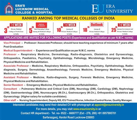 Best Private Universities in Lucknow (UP), India - Era University