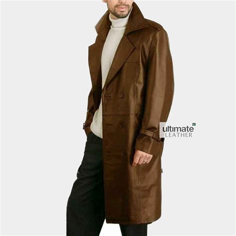 Mens Long Coat | Trench Coat Pakistan - Ultimate Leather