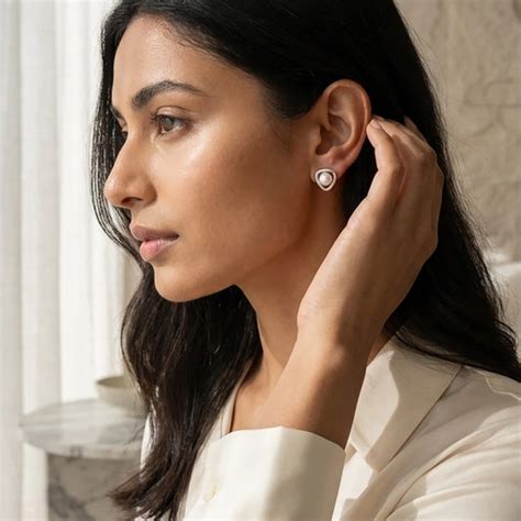 Buy Pearl & Silver Earrings for Women – Sohvii