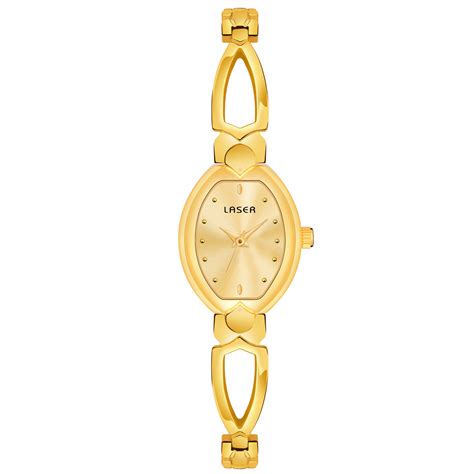 LASER FULL Golden LADIES WATCH - Laser Watches