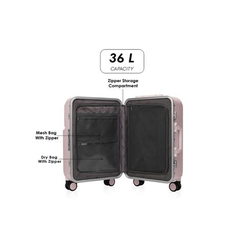 Buy The Clownfish Popstar Series Trolley Bag 36L Pink Online