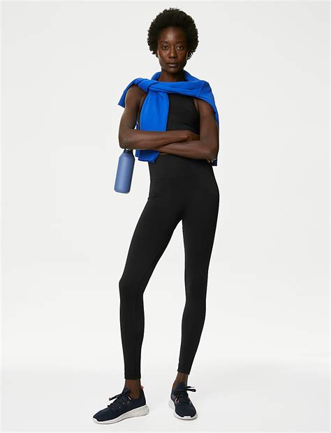Buy Go Seamless High Waisted Gym Leggings at Marks & Spencer