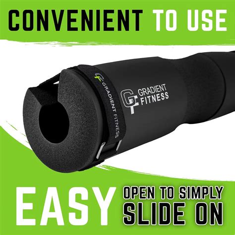 Buy Gradient Fitness Barbell Pad | Hip Thrust Pad, Squat Pad, Barbell ...