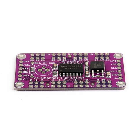 Tlc5947 24 Channel 12 Bit Pwm Led Driver Spi Interface
