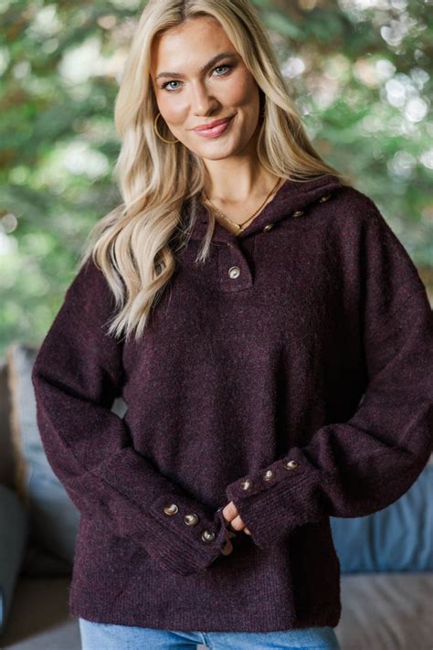 Cozy Confidence Chocolate Brown Sweater – Shop the Mint