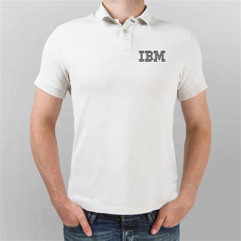IBM Logo Polo T-Shirt For Men – TEEZ.in