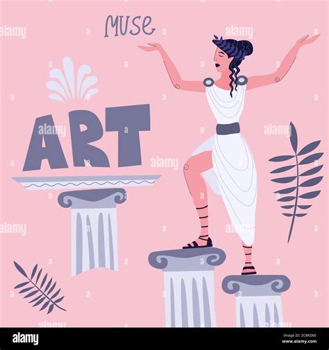 Greek mythology muse of tragedy and drama, theater and music, Greek ...